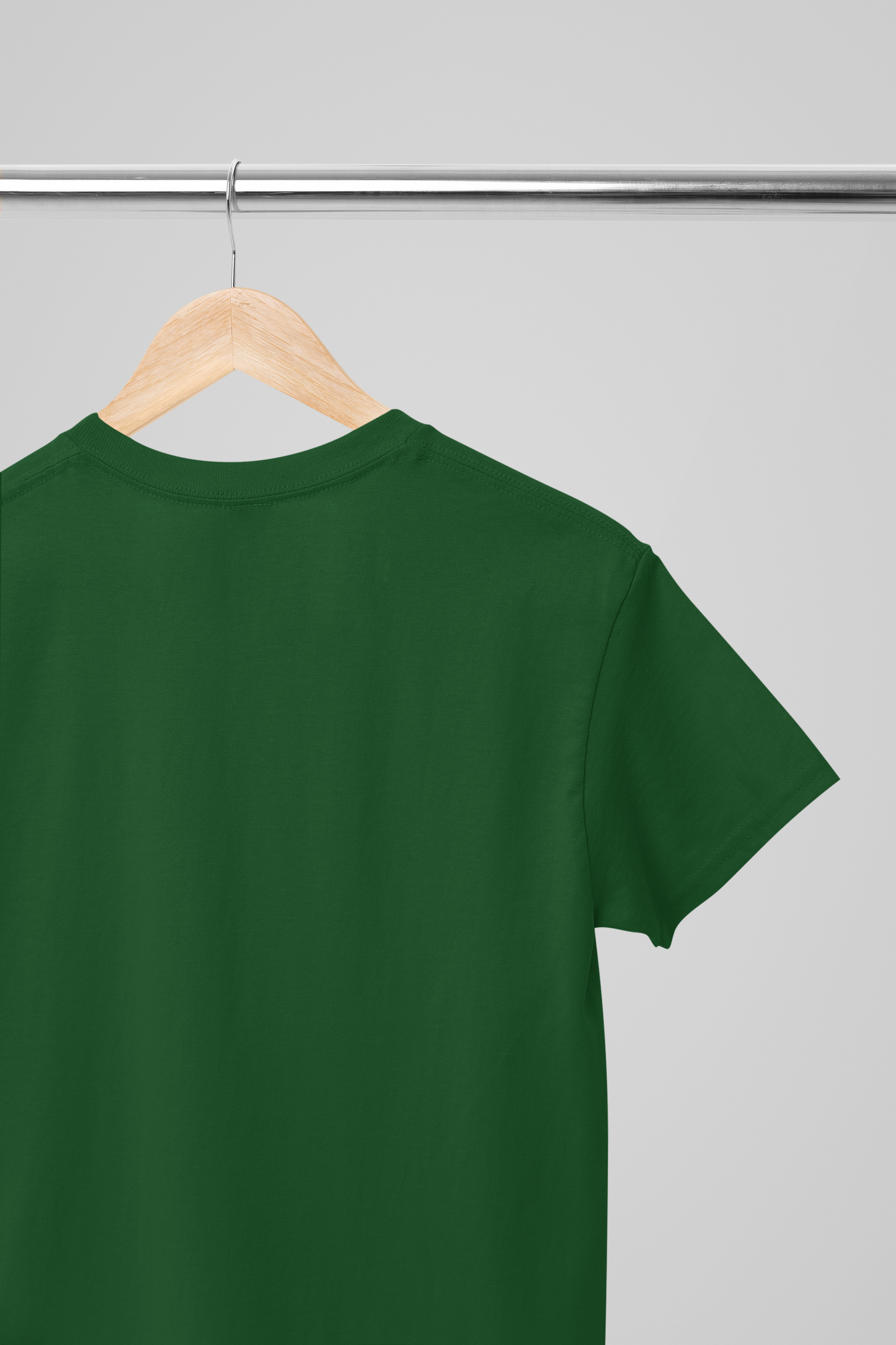 Fermi- Maglietta Verde stampa Bianca