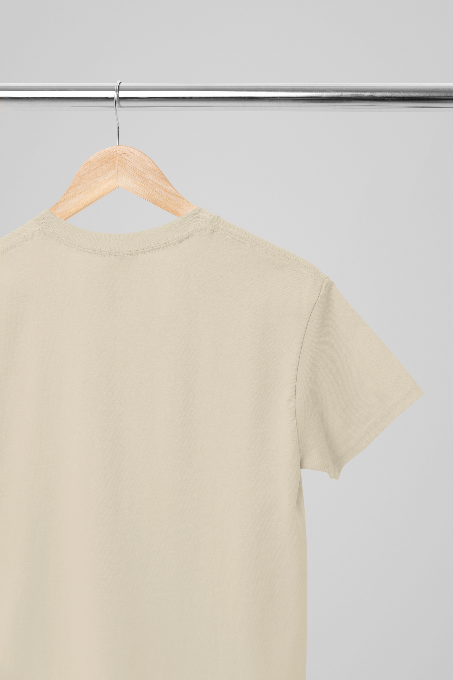 TRENTIN- Maglietta Panna stampa Nera