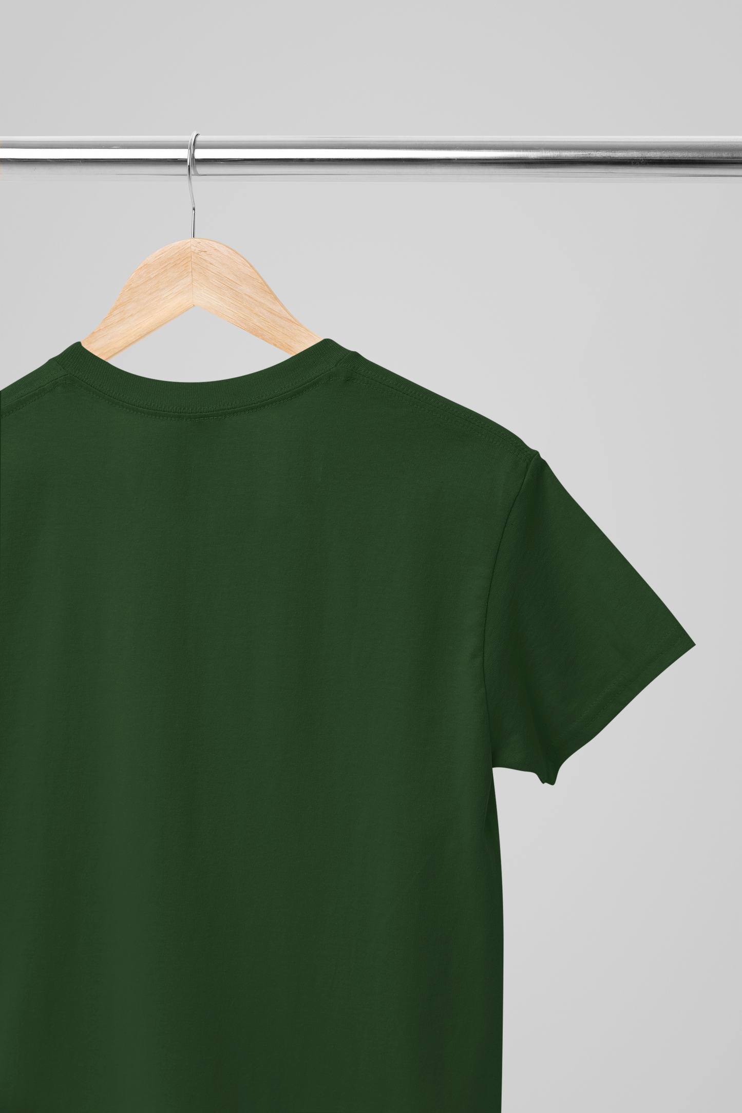 TRENTIN- Maglietta Verde stampa Panna